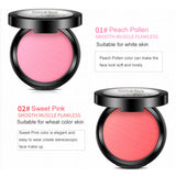 Shiny Pink Blush Face Makeup Mineral Powder
