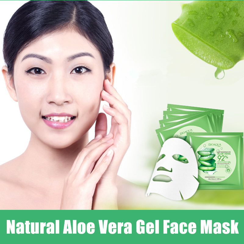 Natural Aloe Vera Gel Mask 30g x5 pcs/lot
