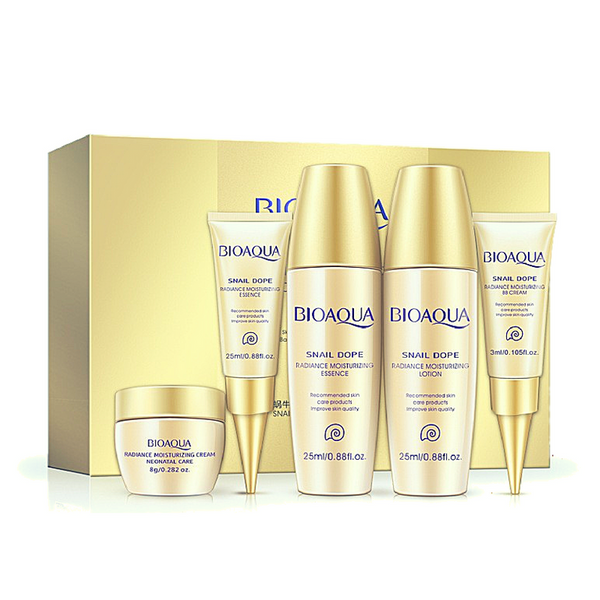 Snail Dope Radiance Moisturizing Skin Care Set