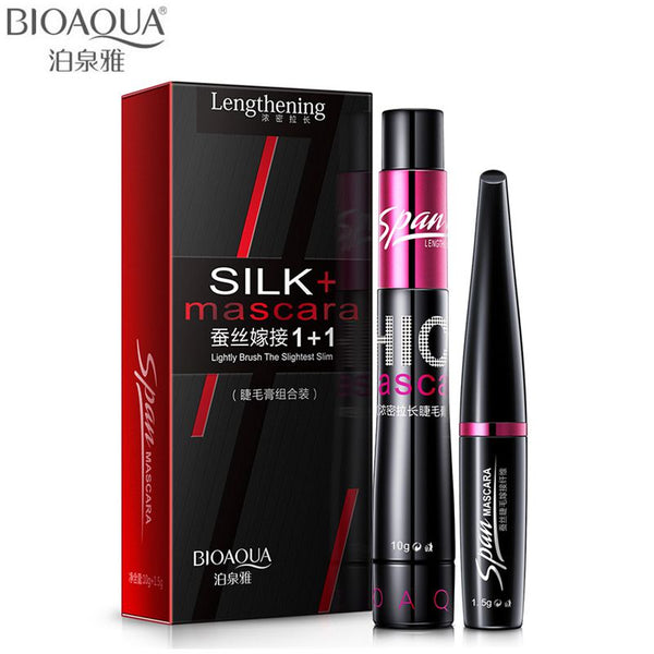 Black Silk Mascara Makeup Set 2pcs/lot