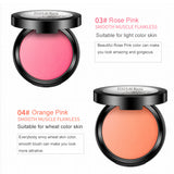 Shiny Pink Blush Face Makeup Mineral Powder