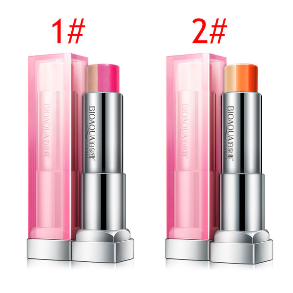 Waterproof Gradient Change Three-Color Lipstick