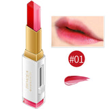 Moisturizing square gradient two-color Double LipStick
