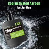 MEN only - Cool Activated Carbon Facial Cleanser
