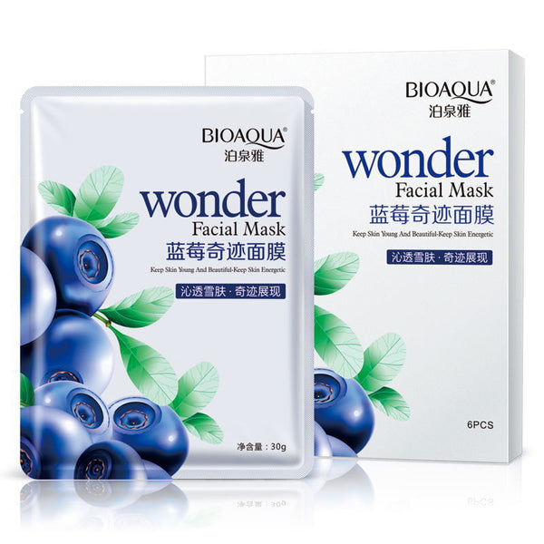Blueberry Hydrating Facial Mask 30g*6pcs/Box